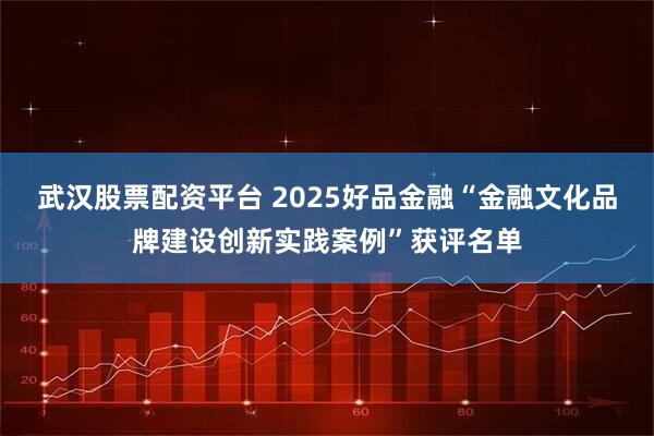 武汉股票配资平台 2025好品金融“金融文化品牌建设创新实践案例”获评名单